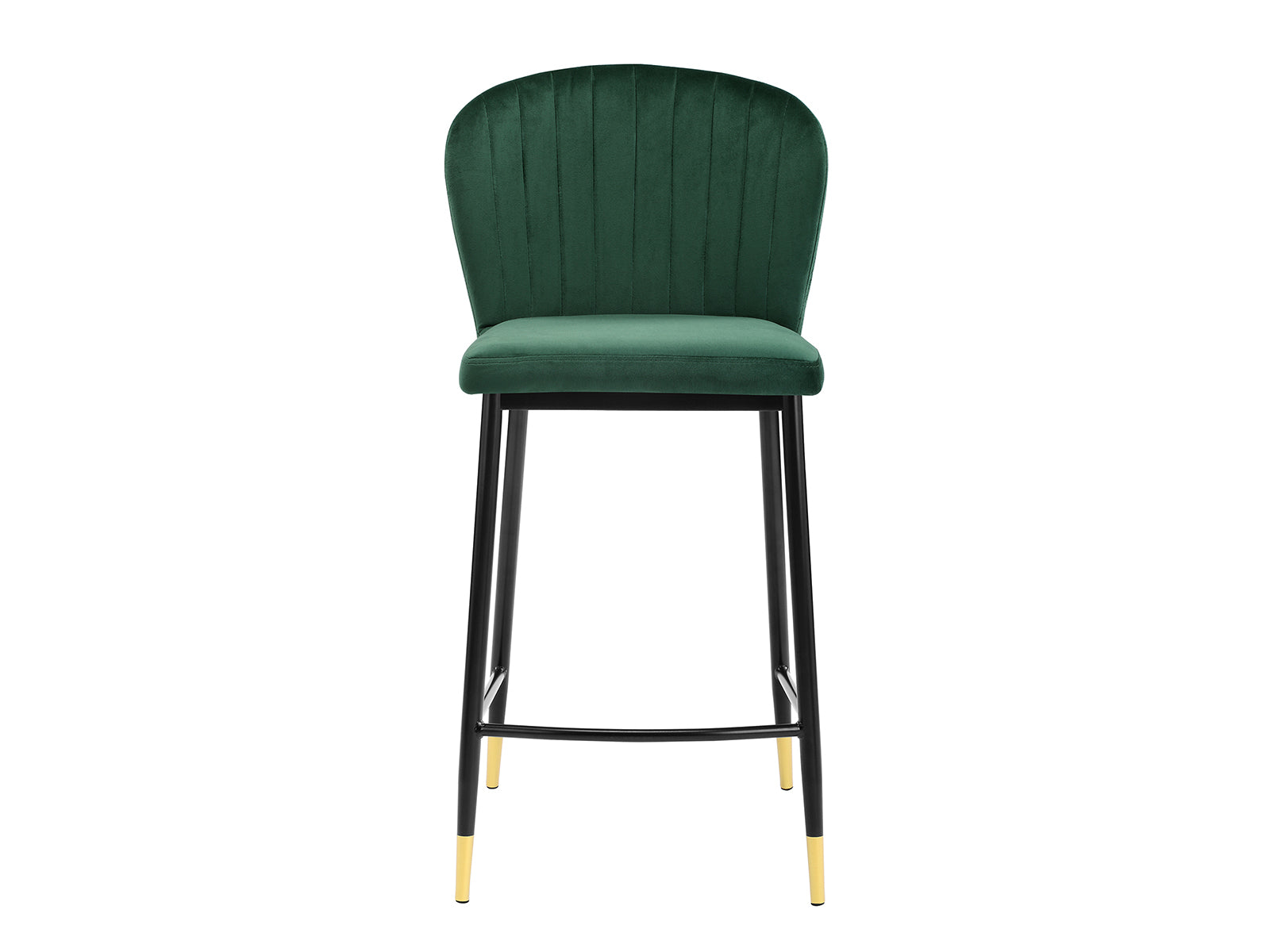 Ds Bar Stool Velvet Covered Green X 2 Pr71765 Bar Stools Nz Depot 4 - Nz Depot