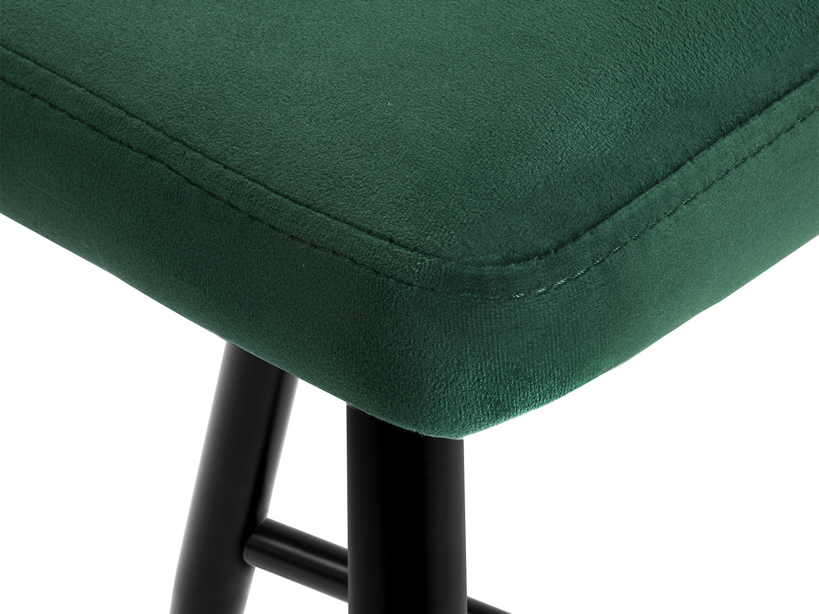 Ds Bar Stool Velvet Covered Green X 2 Pr71765 Bar Stools Nz Depot 8 - Nz Depot