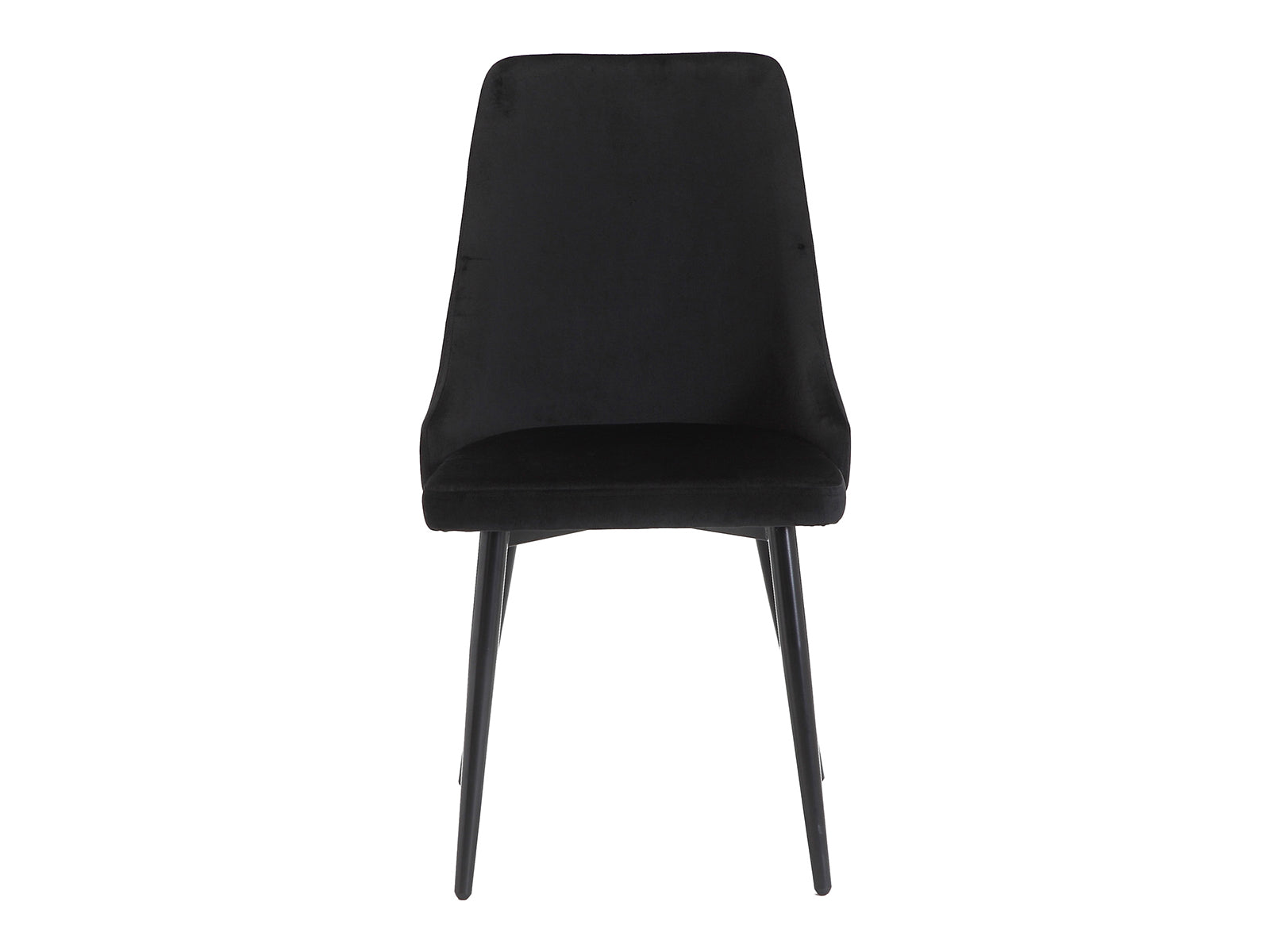 Ds Dining Chair Hcd Velvet Black X2 Pr71769 Dining Chairs Nz Depot 4 - Nz Depot