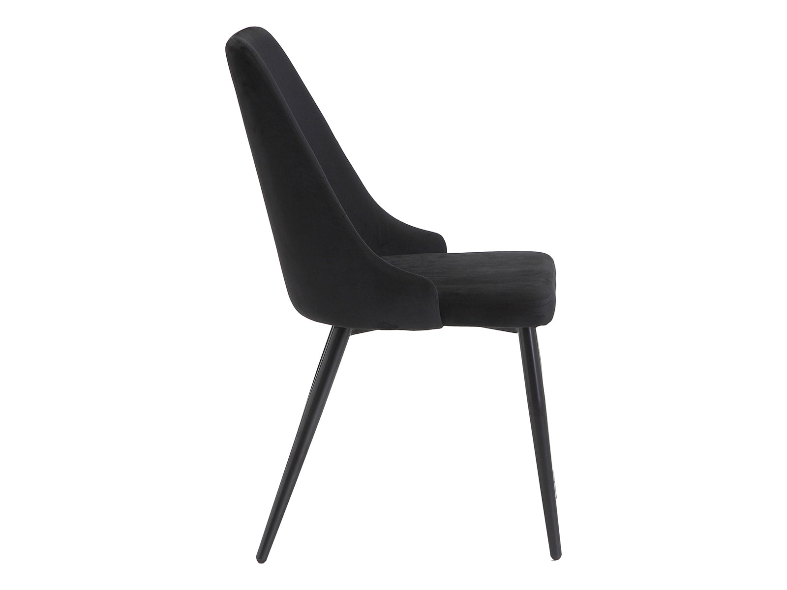 Ds Dining Chair Hcd Velvet Black X2 Pr71769 Dining Chairs Nz Depot 6 - Nz Depot