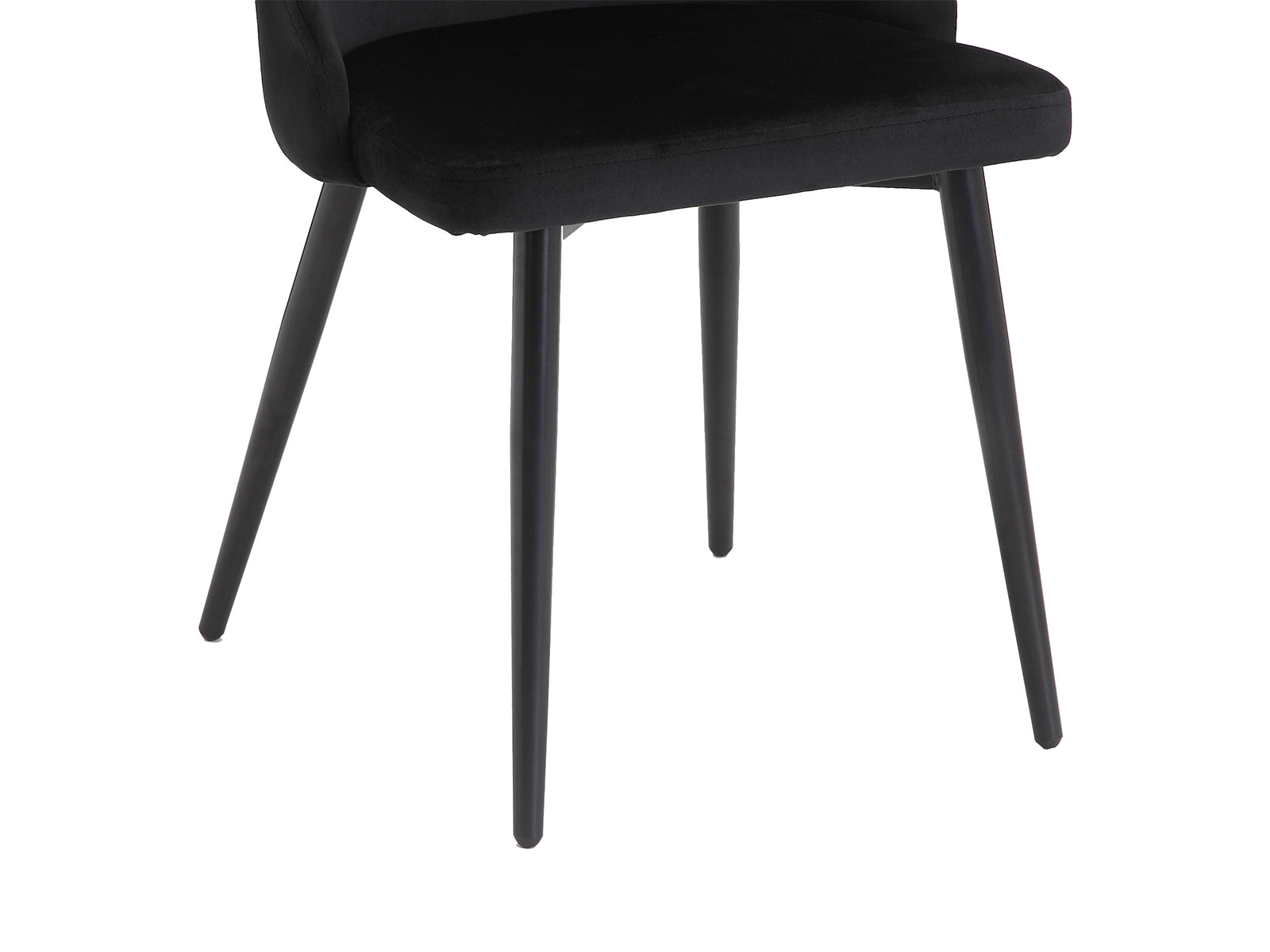 Ds Dining Chair Hcd Velvet Black X2 Pr71769 Dining Chairs Nz Depot 9 - Nz Depot