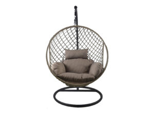 Ds Jade Swing Chair Greybrown Pr65890 Outdoor Furniture Nz Depot - Nz Depot