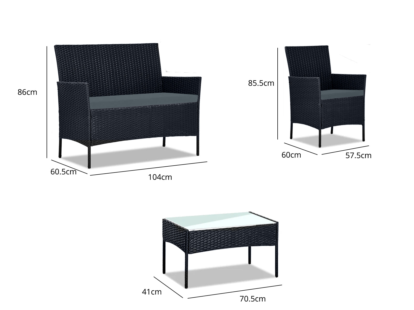 Enkel Outdoor Set Pr71799 Outdoor Furniture Nz Depot 3 - Nz Depot