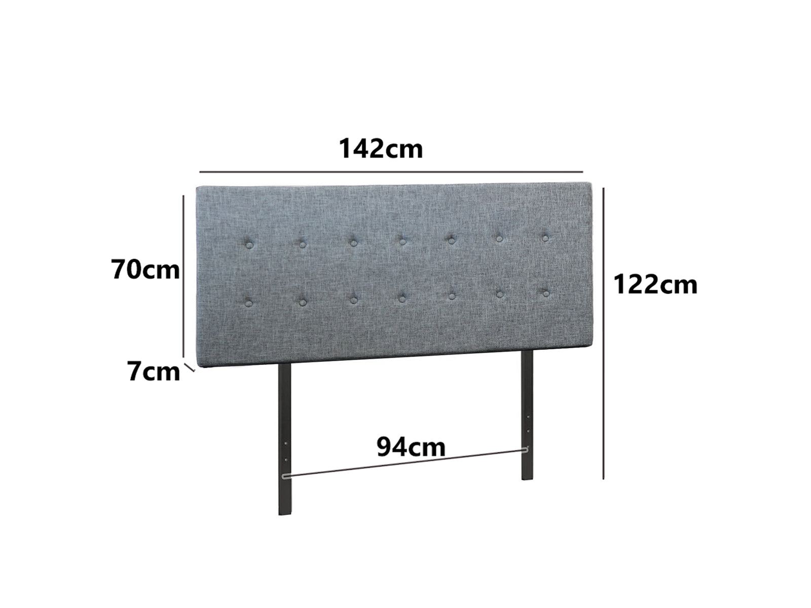 Freddy Headboard Super King Pr6105 Headboards Nz Depot 5 - Nz Depot