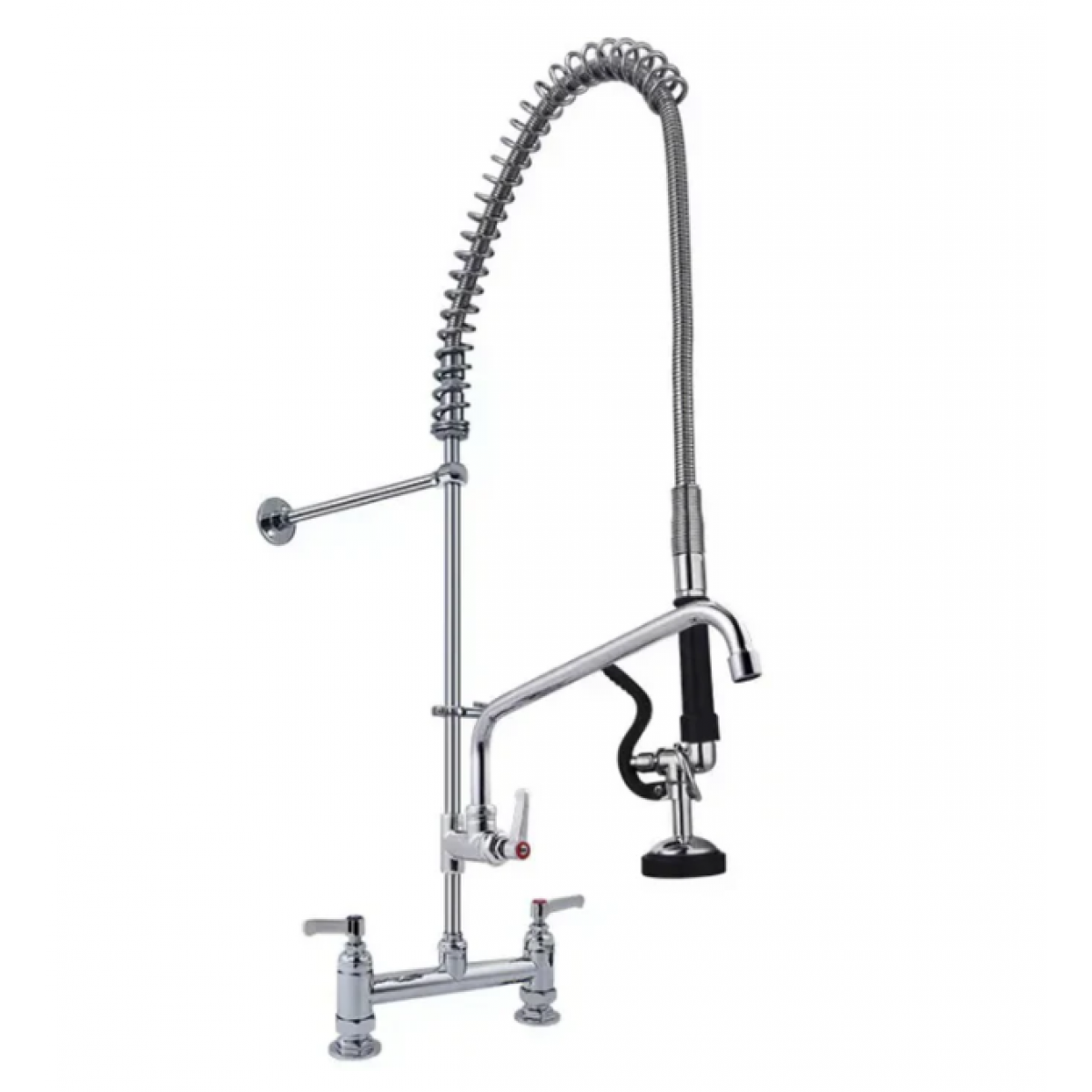 Kitchen Sink Mixer Pre Rinse Faucet Commercial Pull Down Brass Double Handles Pre Rinse Faucet Ck001 Kitchen Mixer Nz Depot 2 - Nz Depot