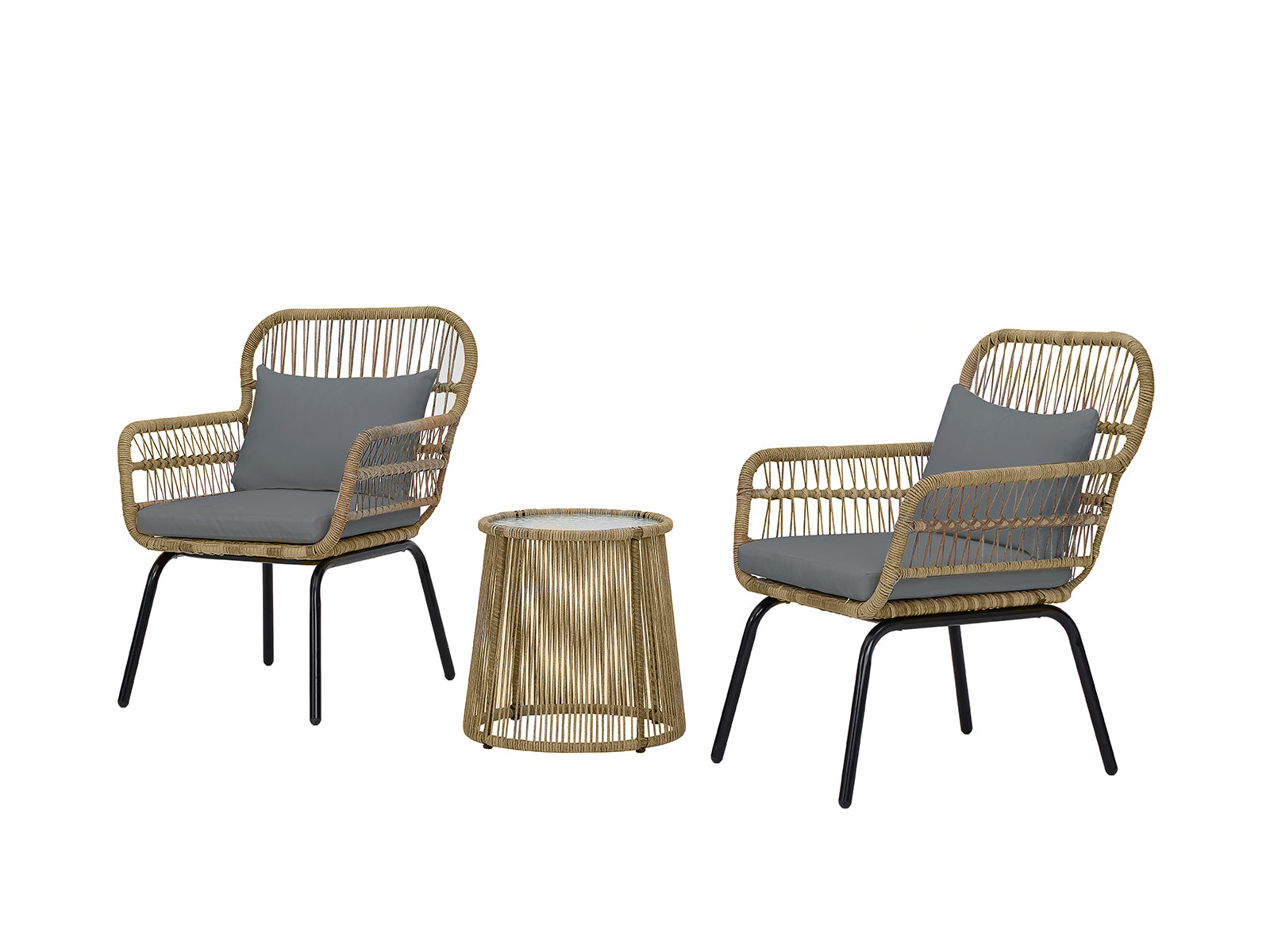 Naturlig Balcony Set Pr71798 Outdoor Furniture Nz Depot 6 - Nz Depot