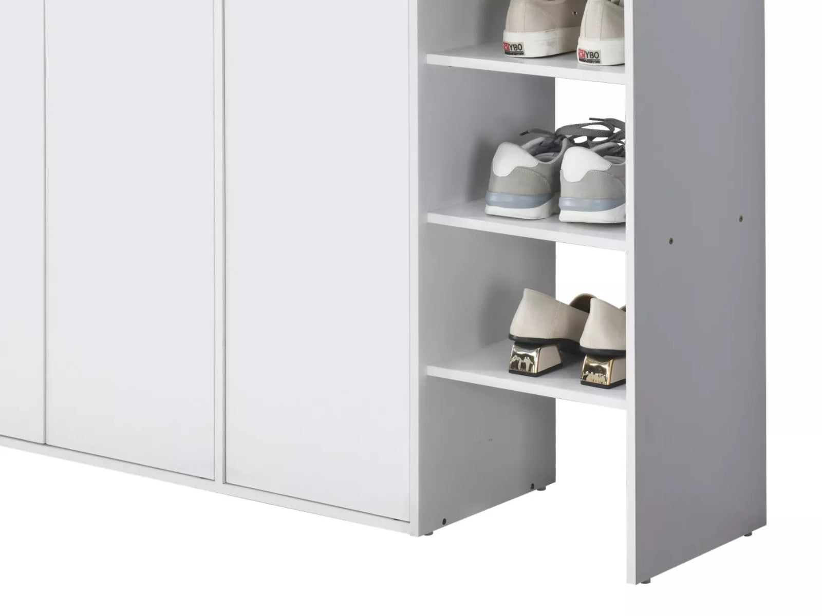 Orewa Shoe Cabinet With Opened Shelf Pr65043 Shoe Rack Nz Depot 4 - Nz Depot