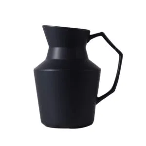 Soga 23.5Cmx19.5Cm Ornament Black Modern Ceramic Decorative Pitcher Vase With Handle For Home Dcor Ornament2947 Nz Depot - Nz Depot