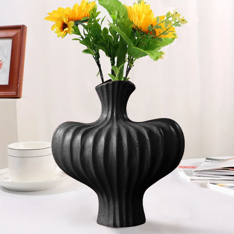 Soga 28X30Cm Large Ornament Black Vases Countertop Decoration Accessories Porch Crafts Home Decor, Home &Amp; Living, Home Decor, Indoor Pots, Planters And Plant Stands, , ,  - Nz Depot 4