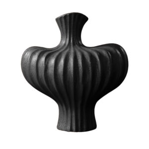 Soga 28X30Cm Large Ornament Black Vases Countertop Decoration Accessories Porch Crafts Home Decor Ornament2916 Nz Depot - Nz Depot