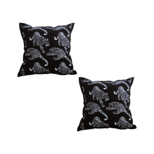 Soga 2X 45Cm Throw Pillow Black Leopard Light Luxury Decorative Cushion For Living Room Frenchcushion294X2 Nz Depot - Nz Depot