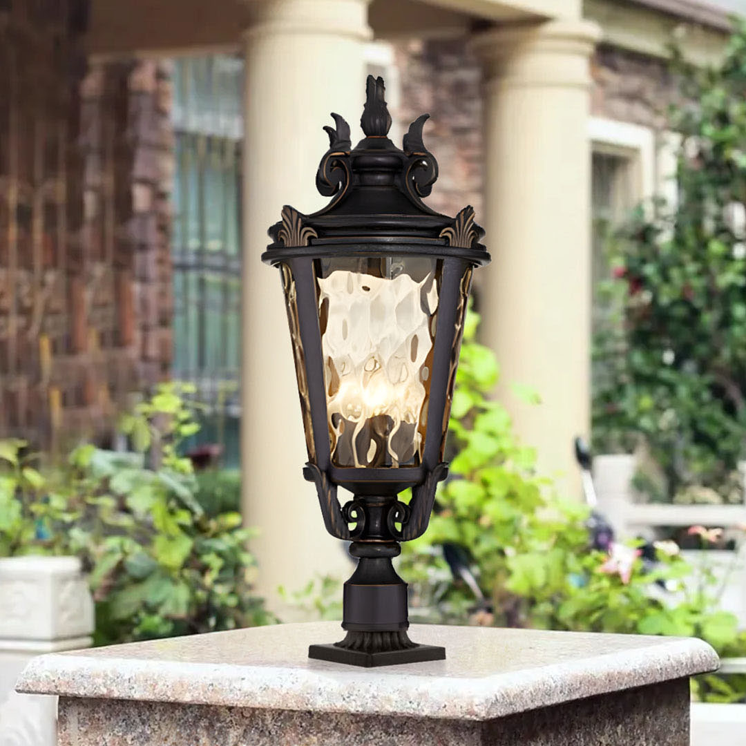 Soga 2X 63.5Cm Vintage Outdoor Post Lantern Light Classic Charm For Patios, Home &Amp; Living, Lighting, Indoor Lights, Lamps, ,  - Nz Depot 3