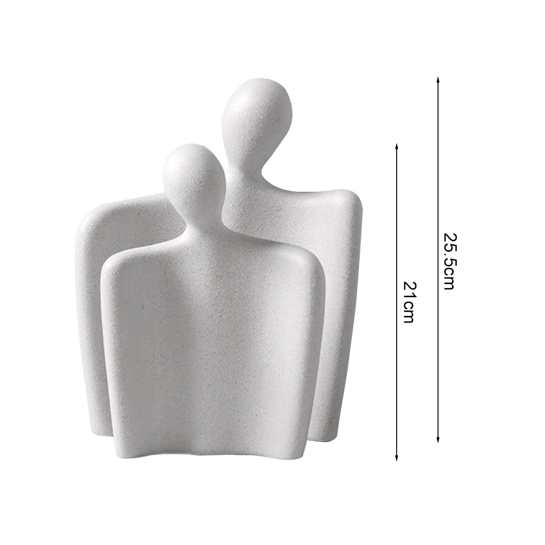 Soga 2X Ornament Set Of 2 Abstract Human Figurine Sculptures Minimalist Modern Art Statues For Home D?Cor, Home &Amp; Living, Home Decor, Indoor Pots, Planters And Plant Stands, , ,  - Nz Depot 6