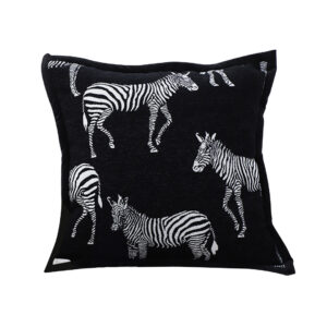 Soga 45Cm Black Light Luxury Zebra Cushion Decorative Square Pillow Living Room Home Decor Frenchcushion290 Nz Depot - Nz Depot