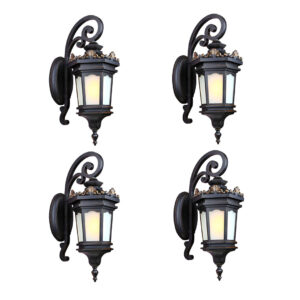 Soga 4X 62Cm Vintage Lantern Wall Light Elegant Aluminum Glass Design Lamps Lamp320M2X4 Nz Depot - Nz Depot