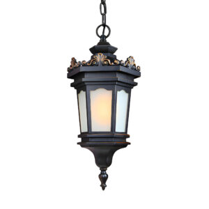 Vintage Lamp 54.5cm Elegant Aluminum & Glass Lantern Chandelier Classic Hanging Light Fixture Antique Style, Home & Living, Lighting, Indoor Lights, Lamps, ,  - NZ DEPOT 1