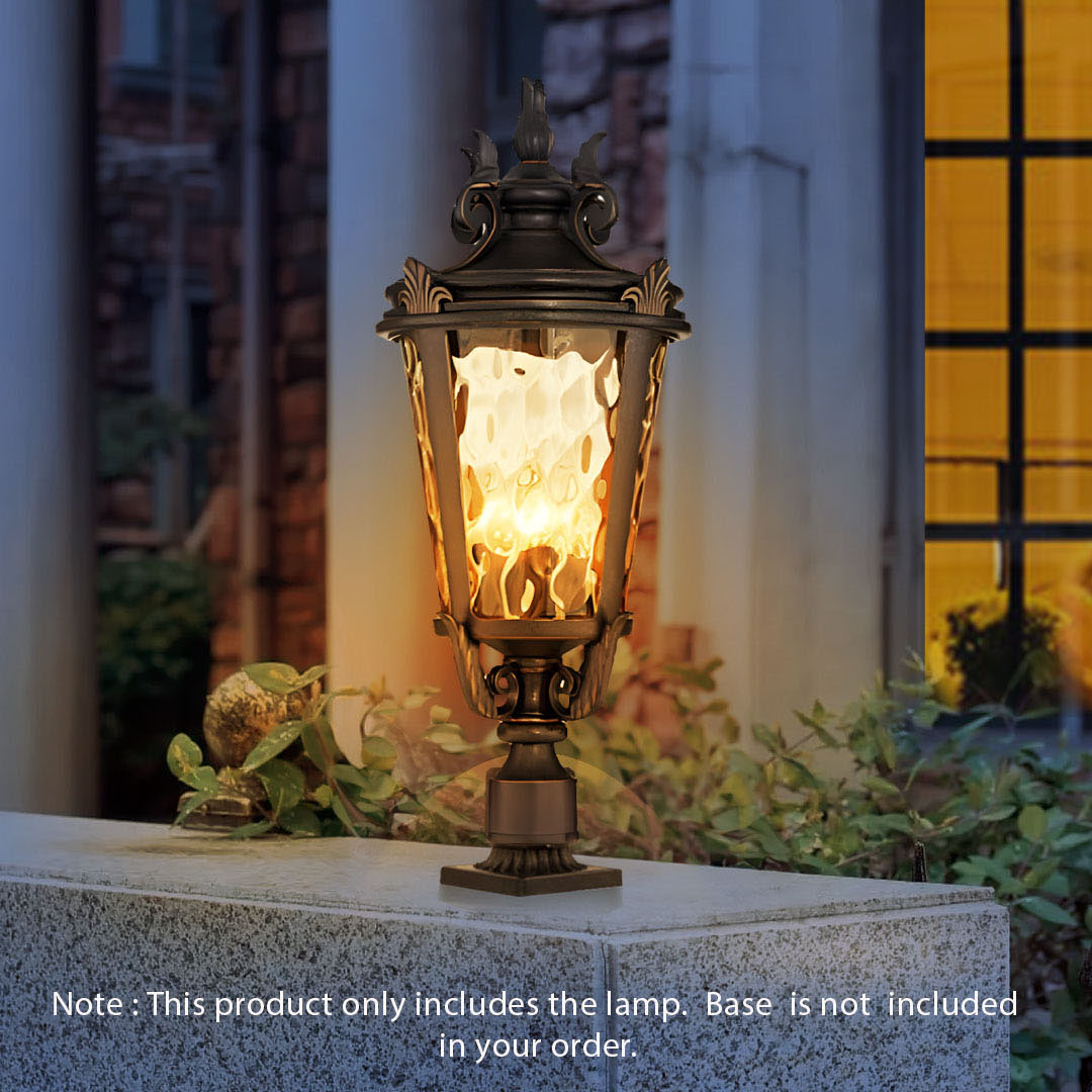 Soga 63.5Cm Vintage Outdoor Post Lantern Light Classic Charm For Patios, Home &Amp; Living, Lighting, Indoor Lights, Lamps, ,  - Nz Depot 2