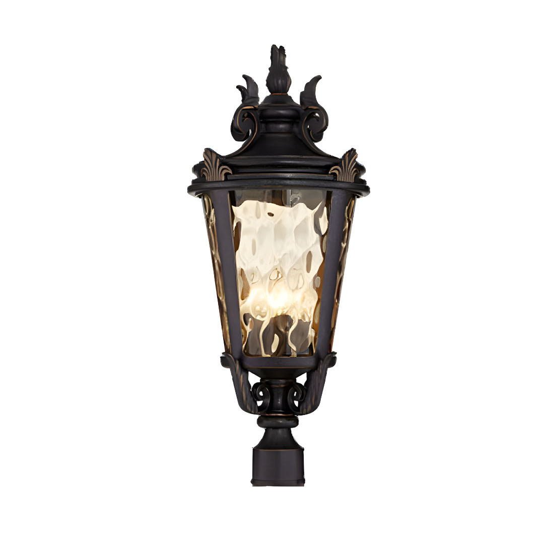 Vintage Lantern 63.5cm Outdoor Post Lantern Light Classic Charm Elegant Patio Antique Inspired Outdoor Lighting, Home & Living, Lighting, Indoor Lights, Lamps, ,  - NZ DEPOT 1