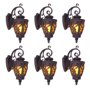 Soga 6X 57Cm Vintage Outdoor Wall Lantern Antique Bronze Sconce Lamps Lamp301Lgex6 Nz Depot - Nz Depot