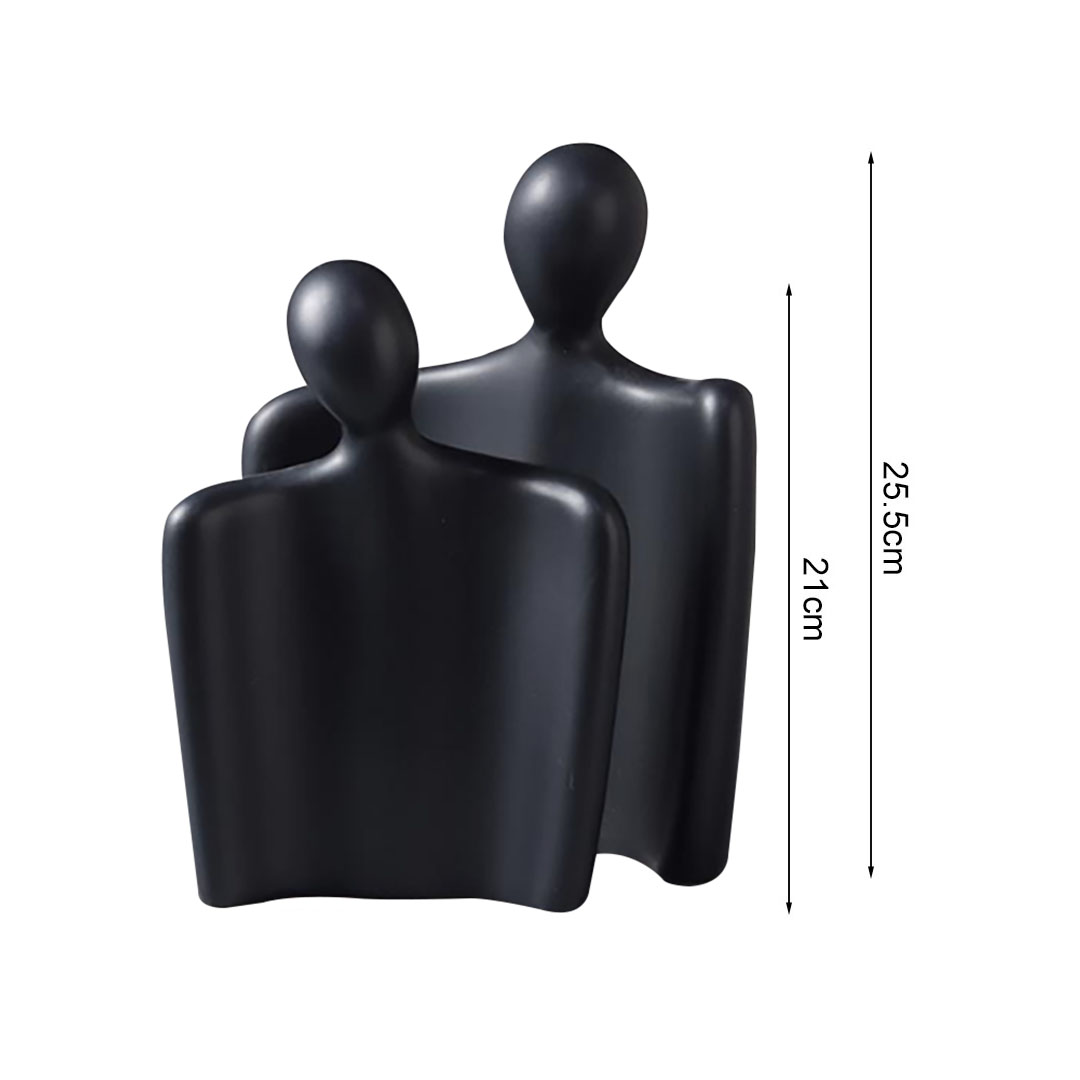 Soga Ornament Set Of 2 Abstract Human Figurine Sculptures Minimalist Modern Art Statues For Home D?Cor, Home &Amp; Living, Home Decor, Indoor Pots, Planters And Plant Stands, , ,  - Nz Depot 5