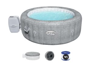 T Bestway Lay Z Spa Honolulu AirJet 60019 PR65482 Swimming Pools Air beds NZ DEPOT - NZ DEPOT