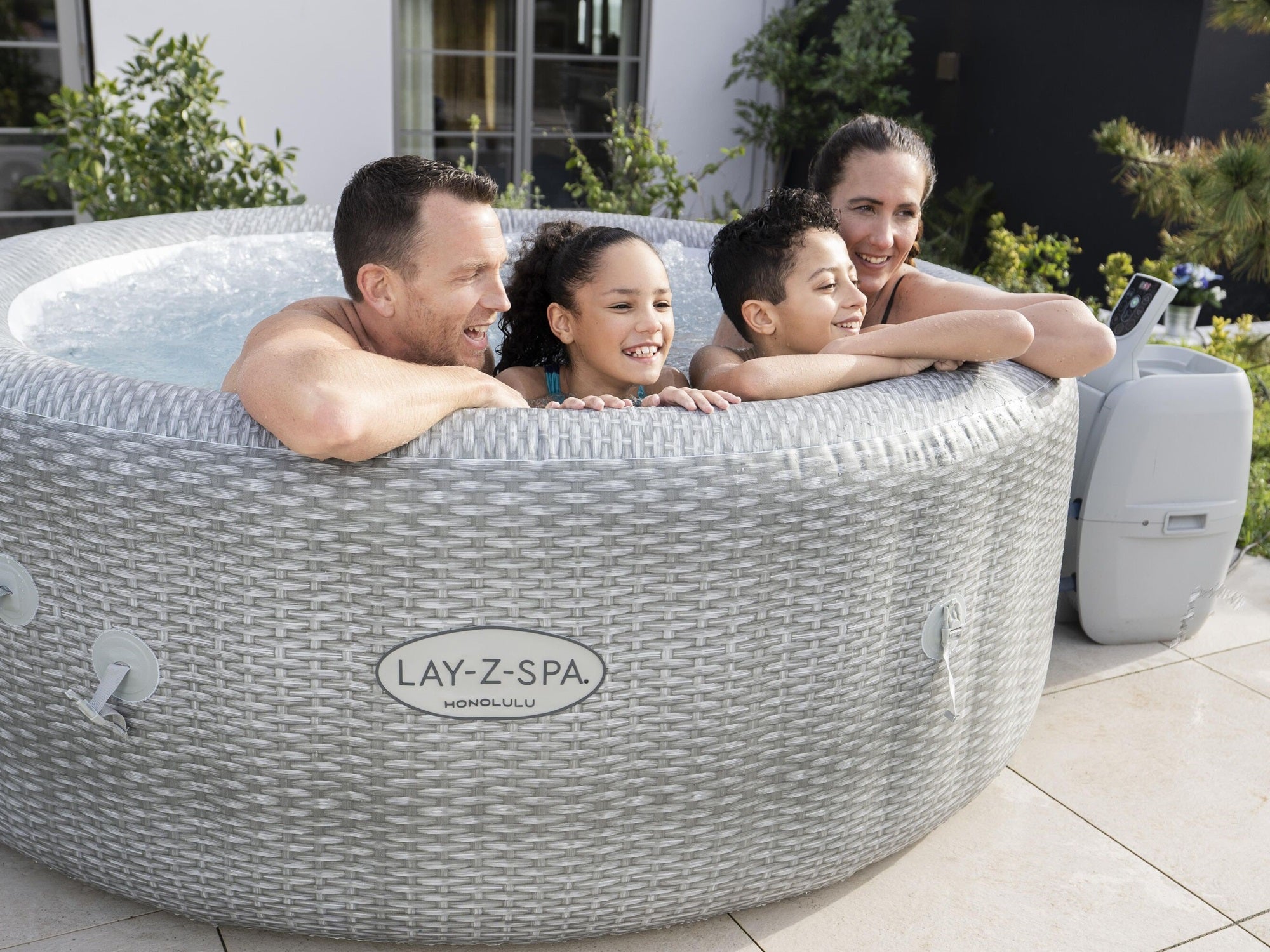 T Bestway Lay Z Spa Honolulu AirJet 60019 PR65482 Swimming Pools Air beds NZ DEPOT 5 - NZ DEPOT