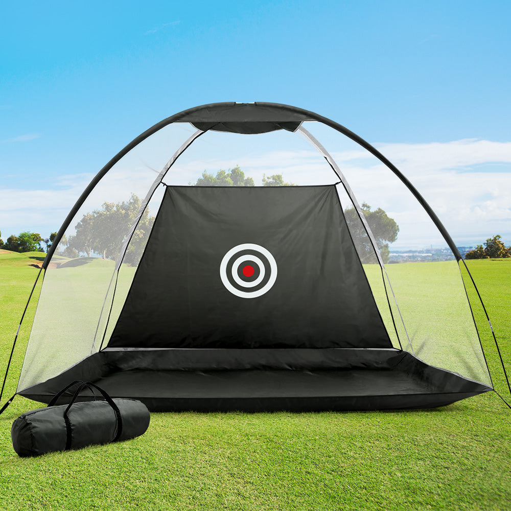 3M Golf Practice Net Tent Portable Training Aid Driving Target Mat Soccer Pr11254 Soccer Nz Depot 7 - Nz Depot