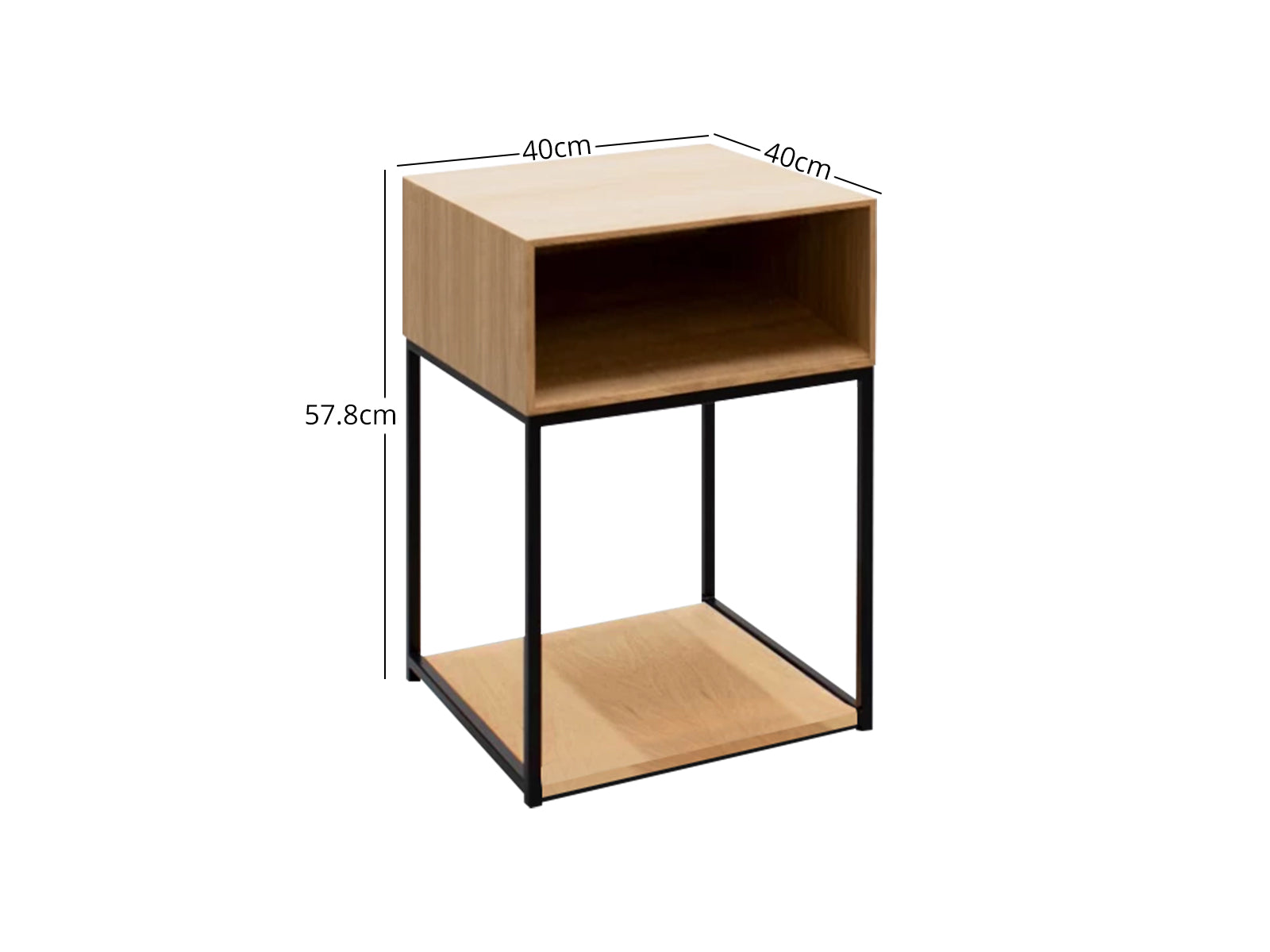 Bette End Table Pr65918 Bedside Table Nz Depot 3 - Nz Depot