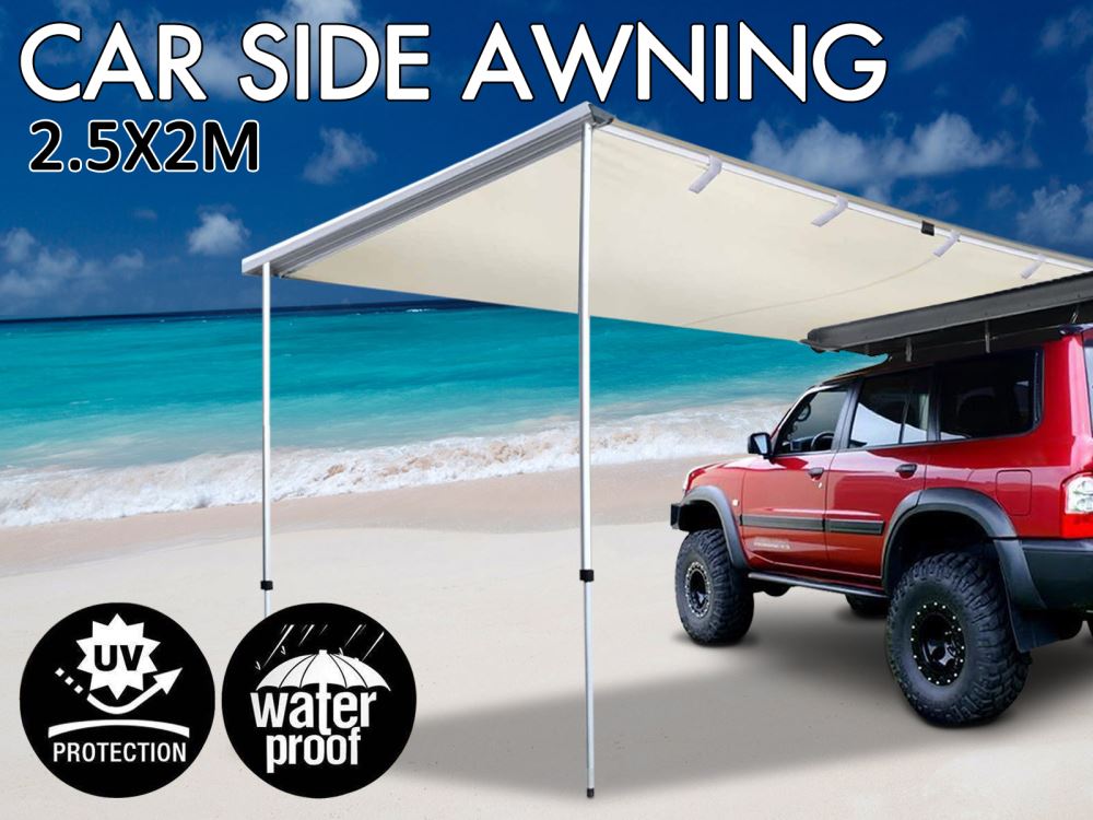 Car Awning Pull Out Retractable Tent 2.5X2M PR1657 Car Awnings NZ DEPOT 9