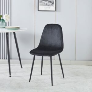 DS Axis Velvet Dining Seat x4 Fern