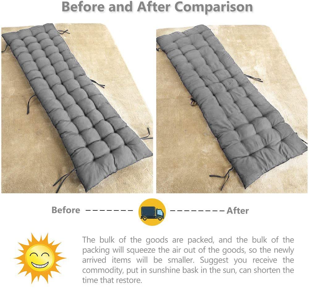 Ds Bs 155Cm Thickened Patio Indoor Outdoor Lounge Chair Cushion Pr9697 Patio Nz Depot 4 - Nz Depot