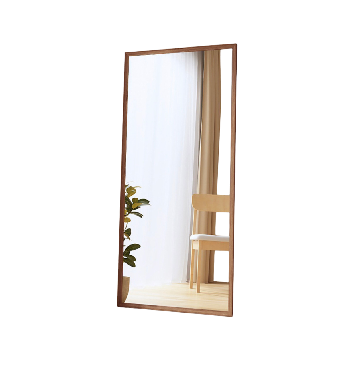 Ds Bs  Full-Length Wood Frame Mirror 170X70Cm