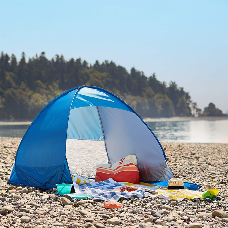 Ds Bs Instant Easy Pop Up Beach Tent Sun Shelter Camo Pr9892 Tents Nz Depot 4 - Nz Depot