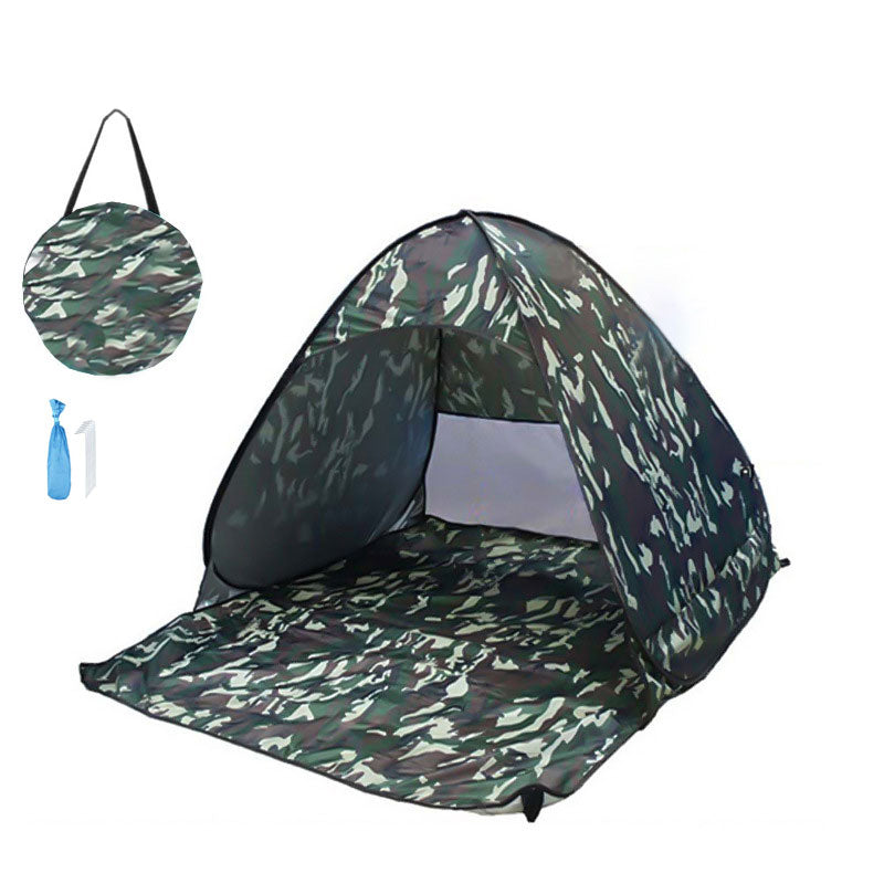 Ds Bs Instant Easy Pop Up Beach Tent Sun Shelter-Camo