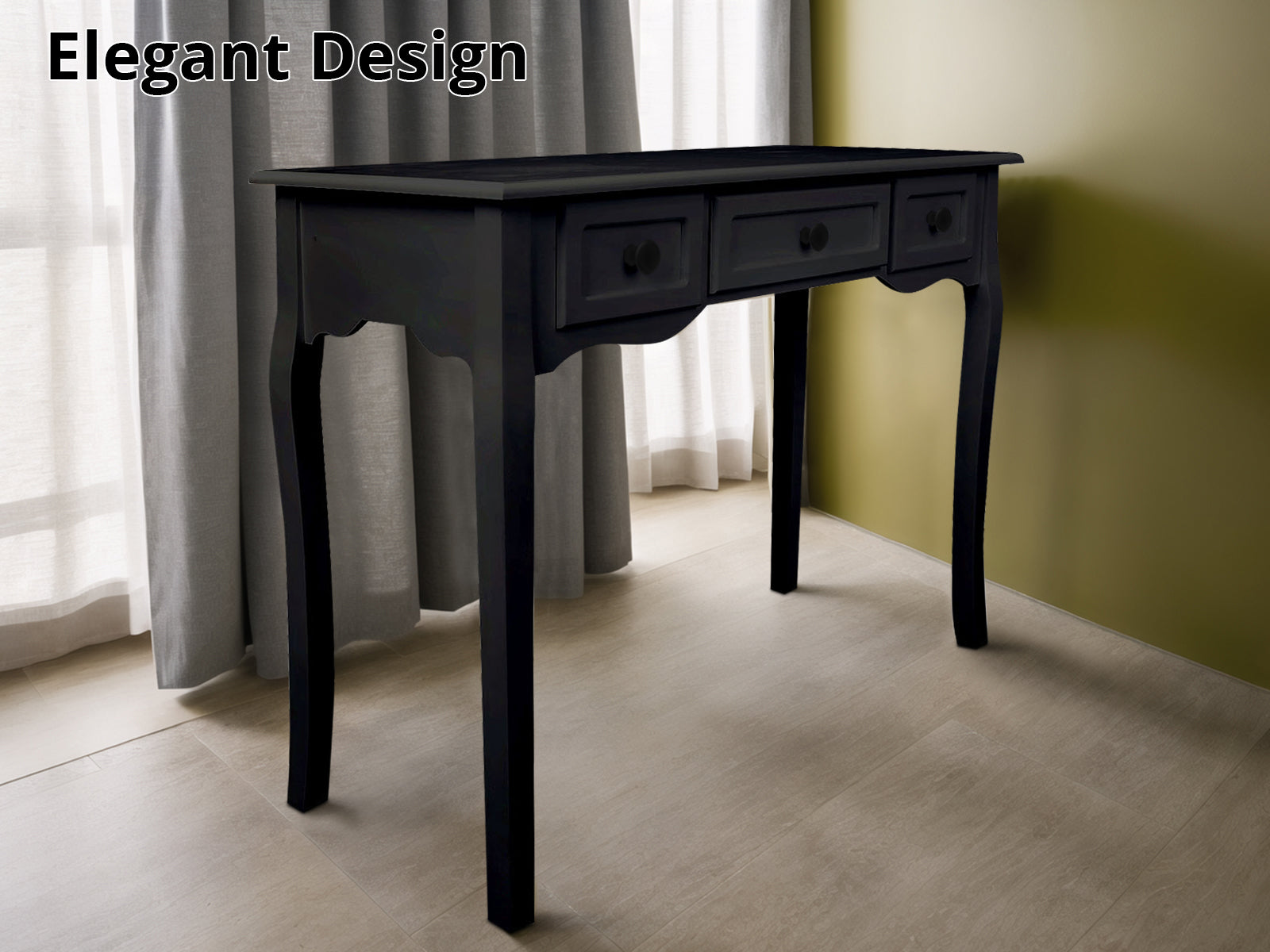 DS Console table A BLACK PR72033 Console Tables NZ DEPOT 3