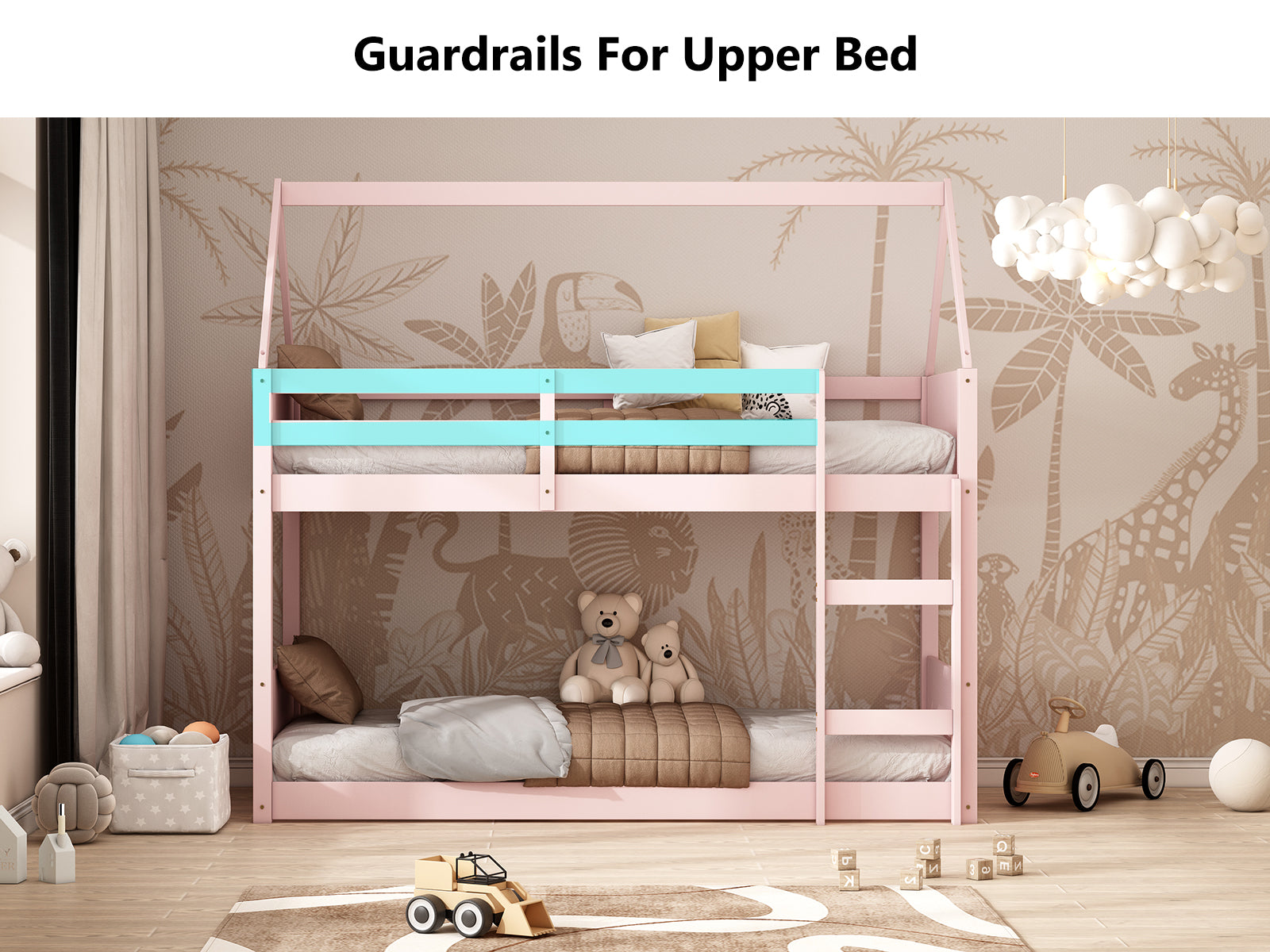 Ds Dolly Bunk Bed Pink Pr71833 Bunk Beds Nz Depot 4 - Nz Depot