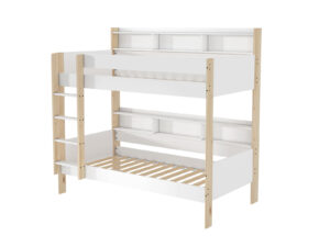 Ds Gilly Bunk Bed White Natural Pr71832 Bunk Beds Nz Depot - Nz Depot