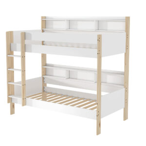 DS Gilly Bunk Bed White + Natural