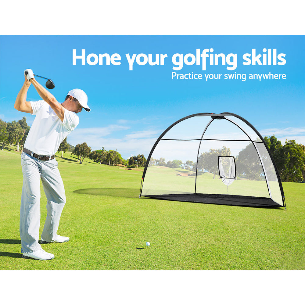 Ds Na 3.5M Golf Practice Net Portable Training Aid Driving Target Mat Soccer Pr12910 Soccer Nz Depot 5 - Nz Depot