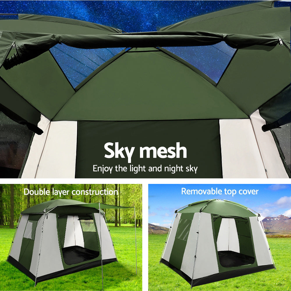 Ds Na Weisshorn Camping Tent 6 Person Tents Family Hiking Dome Pr10483 Tents Nz Depot 4 - Nz Depot