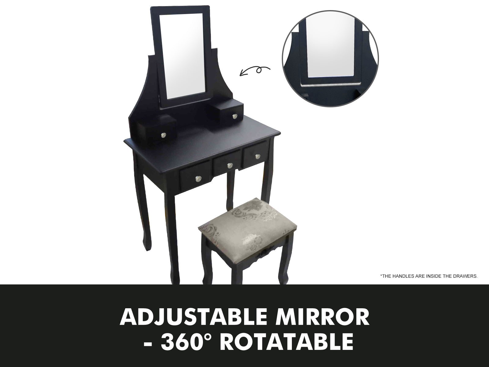 Dressing table PR9072 Dressing Tables NZ DEPOT 3