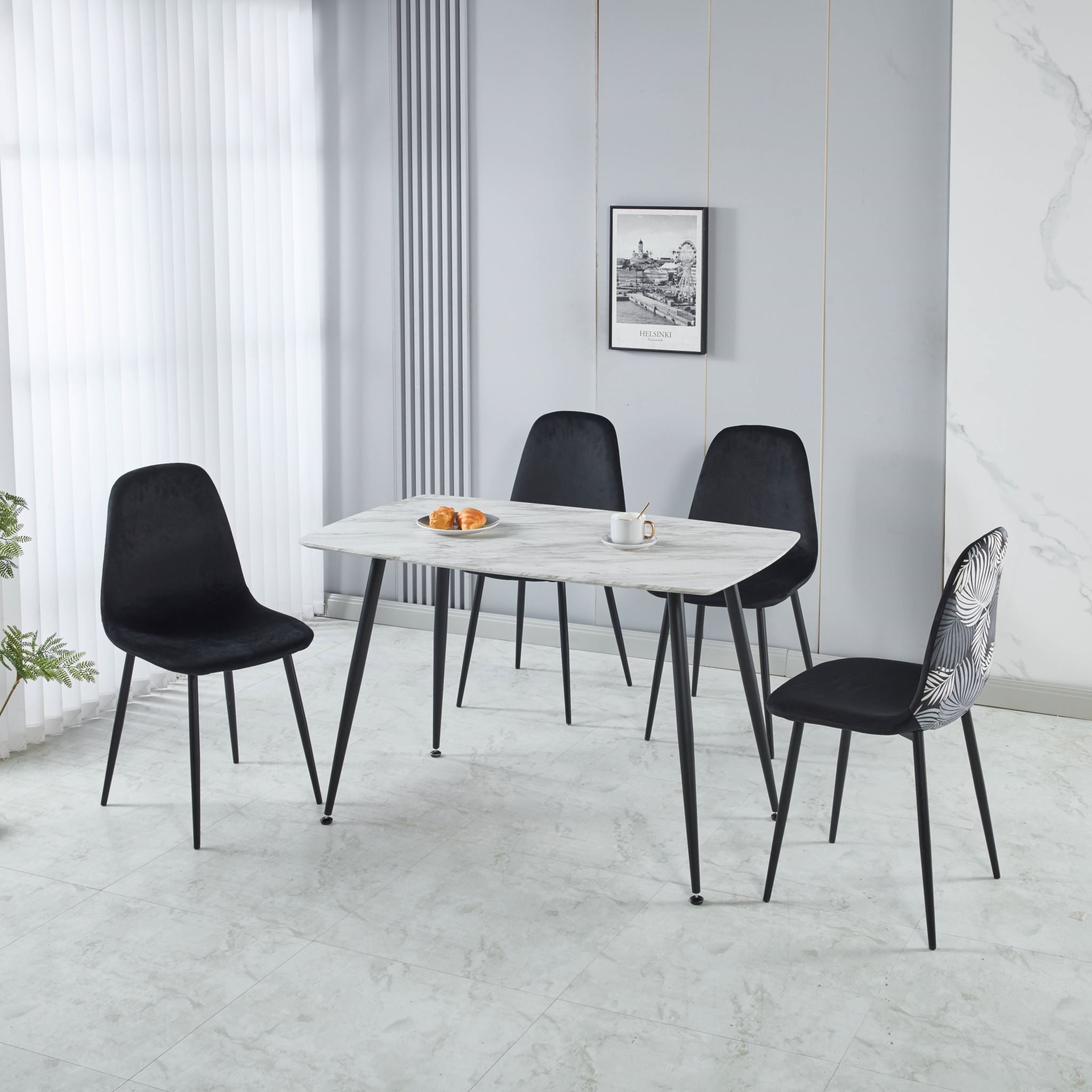 Fernando Dining Table MDF Top 1.2M PR71813 Dining Tables NZ DEPOT 4