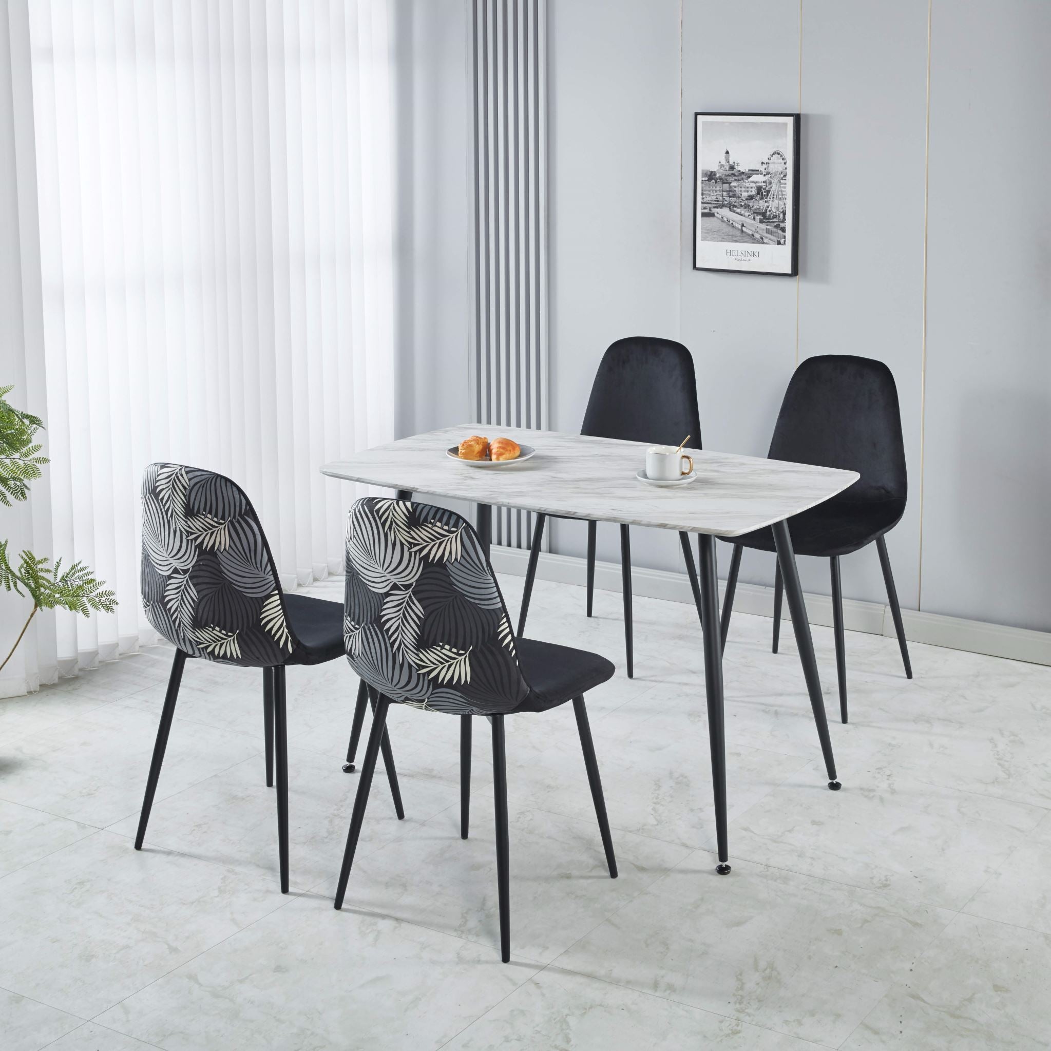 Fernando Dining Table MDF Top 1.2M PR71813 Dining Tables NZ DEPOT 5