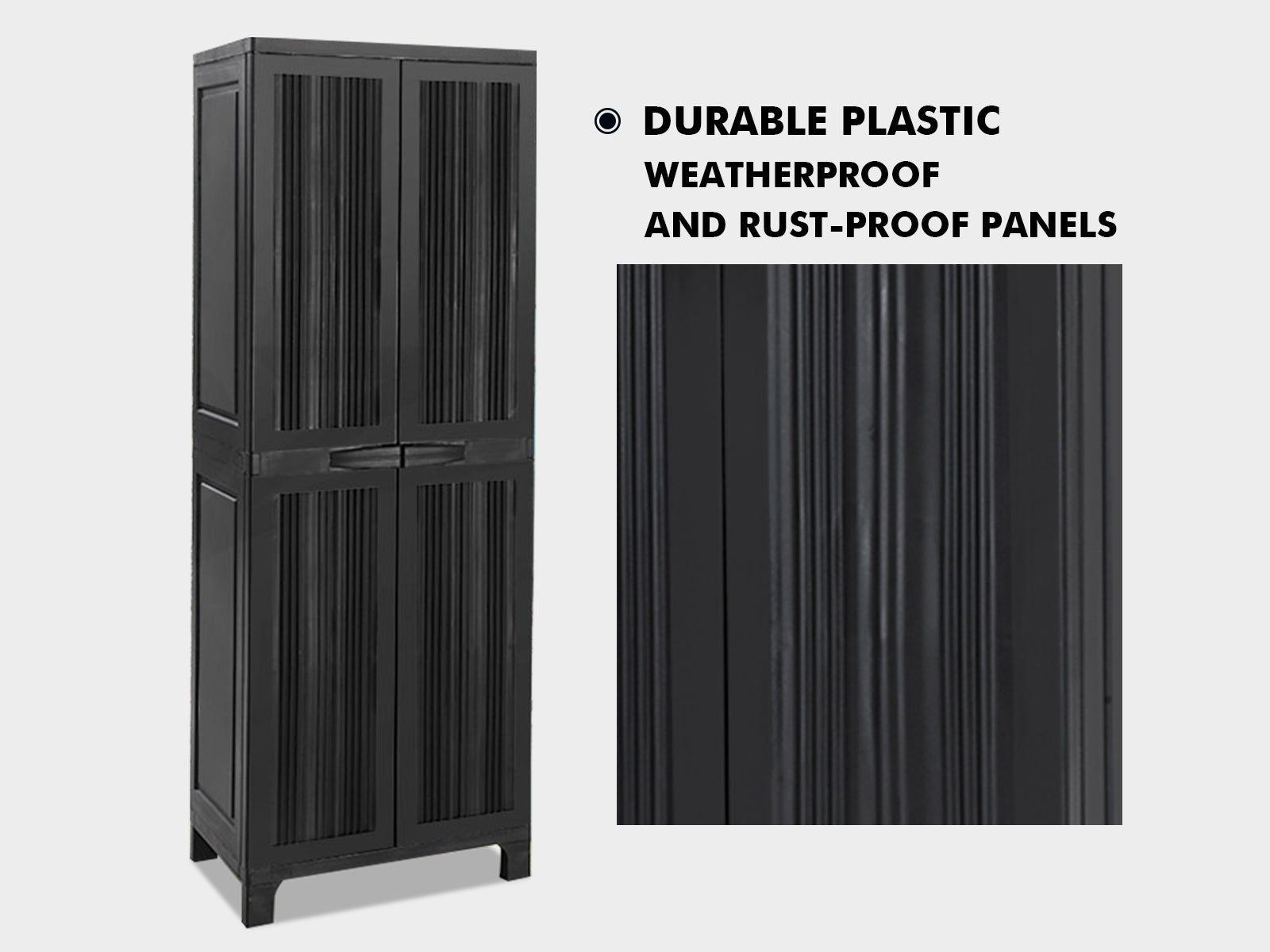 Full Outdoor Storage Cabinet Pr7069 Storage Cabinets Nz Depot 4 - Nz Depot