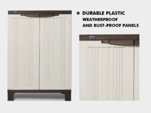 Half Outdoor Storage Cabinet Pr7066 Storage Cabinets Nz Depot - Nz Depot