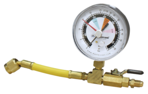 Leak Testing Adaptor Gauge with Shut off Valve Leak Detection TOOLS NZ DEPOT