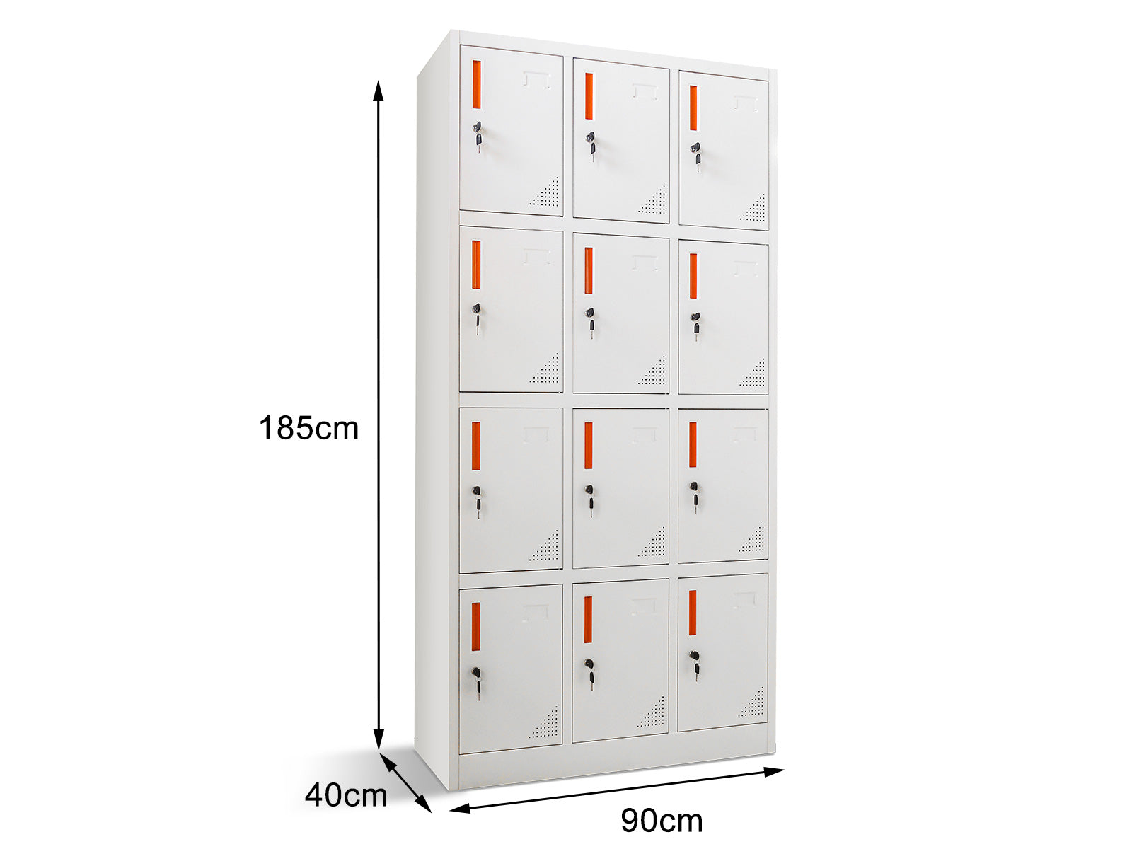 Locker 12 Doors Nw Pr9126 Lockers Nz Depot 4 - Nz Depot