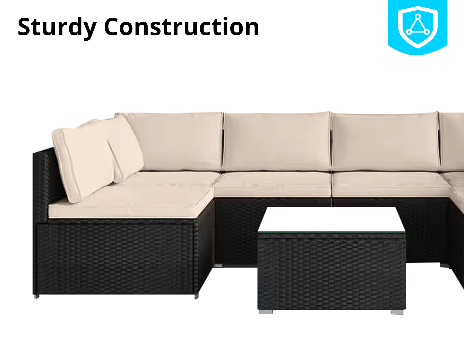 Outdoor Sofa Set A160 PR65878 Outdoor Furniture NZ DEPOT 4