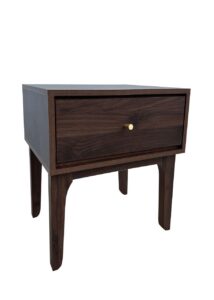 Samuel Bedside Walnut Pr65055 Bedside Table Nz Depot - Nz Depot