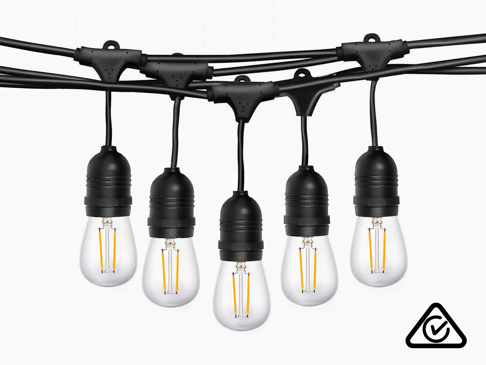 Suspended Socket Festoon Light S14 12M Led